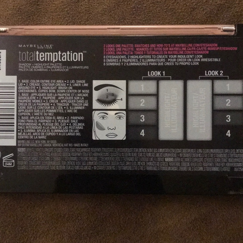Maybelline Total Temptation Shadow Palette - NWT - Picture 4 of 4